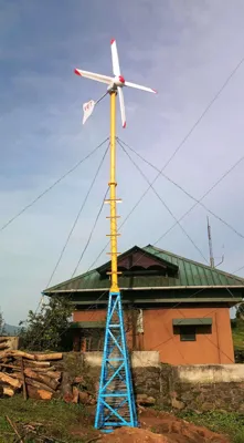 Periyar Tiger Reserve Installs Wind Turbine for Enhanced Conservation Efforts