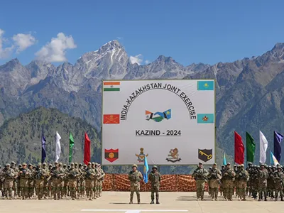 8th India-Kazakhstan Joint Military Exercise KAZIND-2024