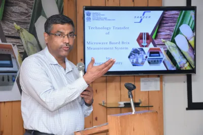 SAMEER Transfers Microwave-Based Brix Measurement Technology to Boost Sugar Industry Efficiency