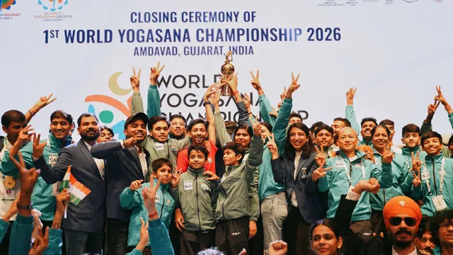 India Wins Inaugural World Yogasana Championship 2026 with Record 114 Medals