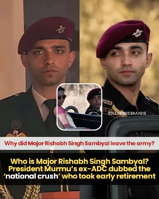 Major Rishabh Singh Sambyal: Former ADC to President Droupadi Murmu