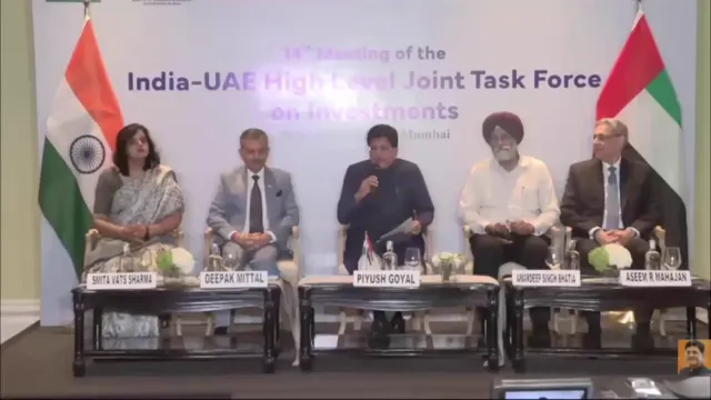 India-UAE High Level Joint Task Force Meeting Held in Mumbai