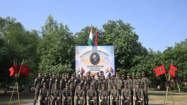 Indian Army Contingent Joins Multinational Exercise KHAAN QUEST 2026 in Mongolia