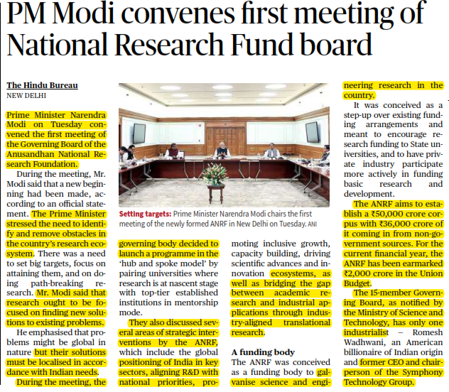Obstacles in research must be removed, says PM Modi
