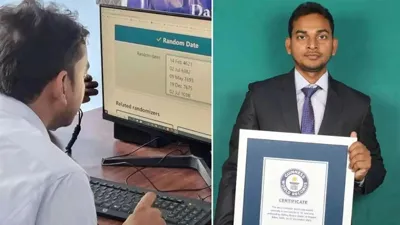 Bihar's Abhay Kumar Registers in Guinness World Records for the 3rd Time