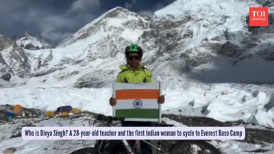 Divya Singh Cycles to Everest Base Camp in 14 Days