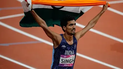 गुलवीर सिंह ने योगिबो एथलेटिक्स चैलेंज कप में 5000m में नया राष्ट्रीय रिकॉर्ड बनाया