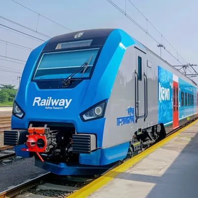 India Develops World's Most Powerful Hydrogen Train Engine