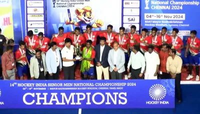 Odisha Clinches Maiden Gold at 14th Hockey India Senior National Championship
