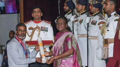 President Droupadi Murmu Presides Over First Rashtriya Vigyan Puraskar Ceremony