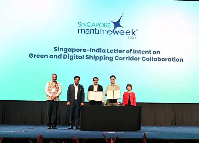 India and Singapore Sign LoI on Green and Digital Shipping Corridor