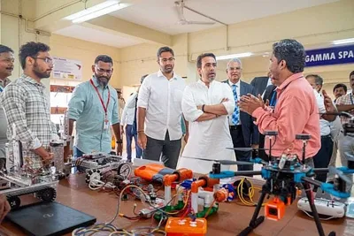 Inauguration of NSTI Extension Center at AMTZ Visakhapatnam