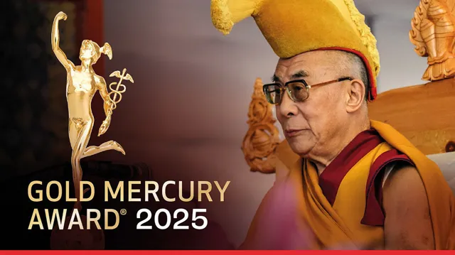 Dalai Lama Honored with Gold Mercury Award for Peace and Sustainability