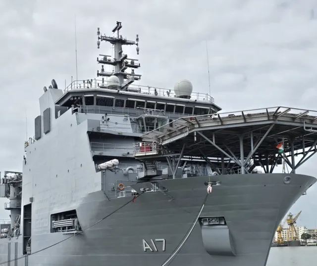 Indian Navy Commissions INS Nipun in Mumbai