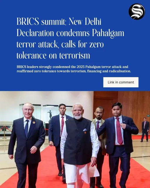 BRICS New Delhi Declaration 2026 Adopted at 18th Summit