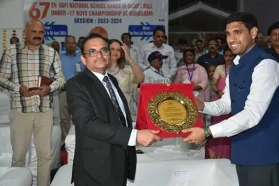 67th National School Boys Basketball Championship Inaugurated in Gurugram