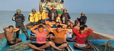 Indian Coast Guard Conducts 'Sagar Kavach' Exercise Along West Bengal Coastline