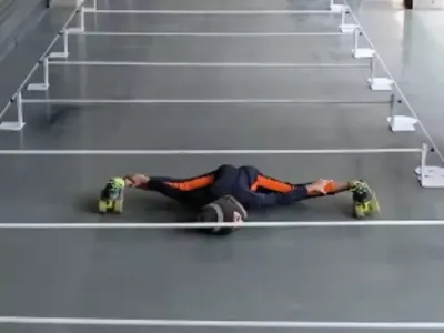 Young Skating Prodigy Takshvi Vaghani Sets New World Record for Lowest Limbo Skating