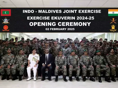 13th Edition of India-Maldives Military Exercise 'Ekuverin'
