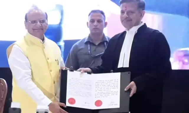 Justice Pushpendra Singh Bhati Sworn in as Chief Justice of J&K and Ladakh High Court