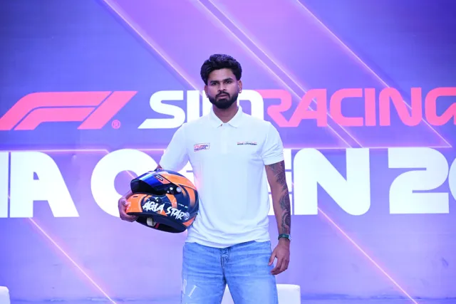 Shreyas Iyer Named Mumbai Falcons' F1 Brand Ambassador for India Sim Racing Initiative