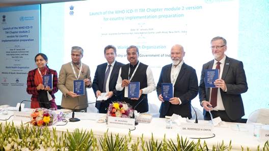 Launch of the Traditional Medicine Morbidity codes of Ayurveda, Siddha and Unani Chapter