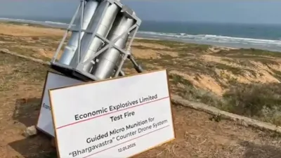 India Tests Indigenous Bhargavastra Micro-Missile System to Counter Drone Swarms