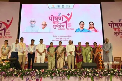 7th Rashtriya Poshan Maah Launched in Gandhinagar with Focus on Nutrition and Sustainability