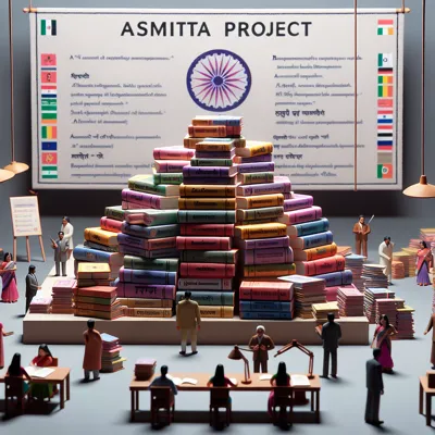 ASMITA Project: Enhancing Indian Language Literature in Higher Education