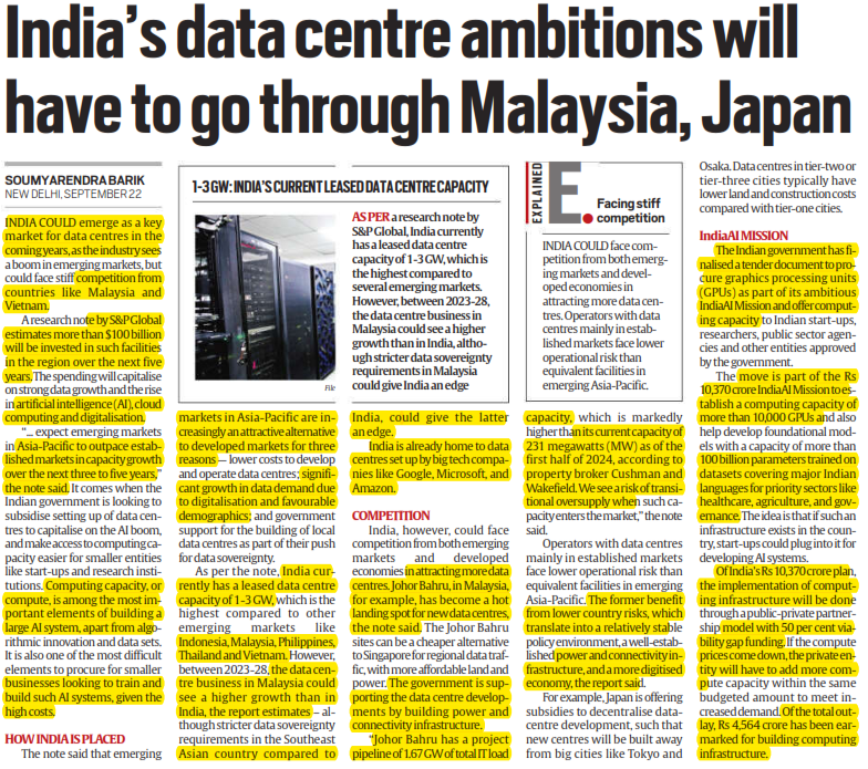 India's data centre ambitions will have to go through Malaysia, Japan