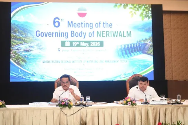 Union Jal Shakti Minister Chairs 6th NERIWALM Governing Body Meeting