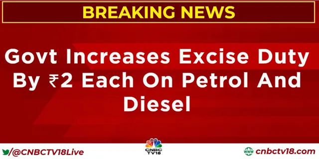 India Announces Hike in Excise Duties on Petrol and Diesel
