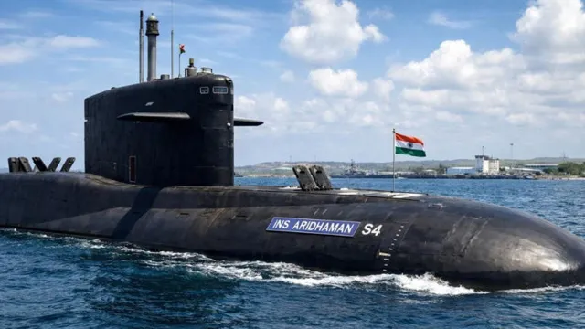 India Commissions Third Nuclear-Powered Submarine INS Aridhaman