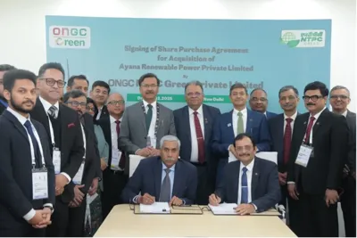 NTPC and ONGC Launch Joint Venture to Boost Renewable Energy Goals