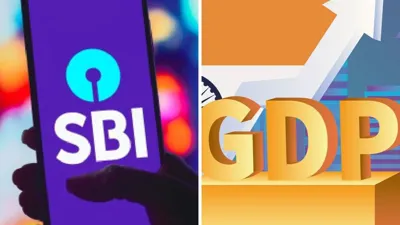 SBI Revises India's GDP Growth Forecast for FY25 to 6.3%