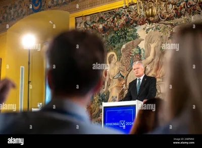 Lithuanian President Gitanas Nausėda Secures Second Term in Landslide Victory