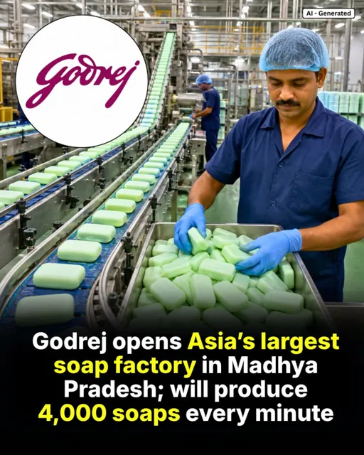 Godrej Opens Asia's Largest Soap Factory in Madhya Pradesh