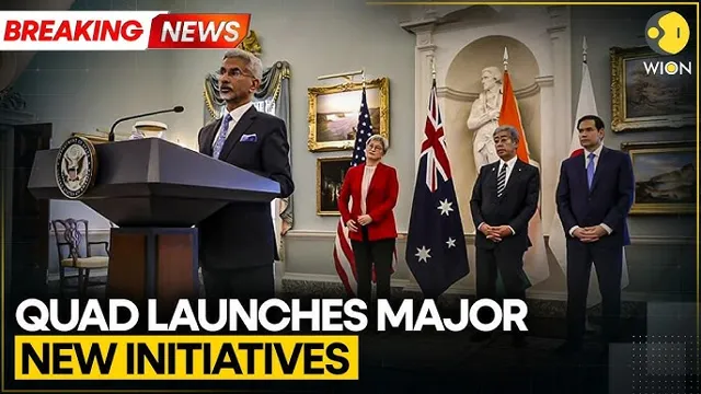 Quad Unveils Five Major Initiatives for Indo-Pacific Security and Cooperation