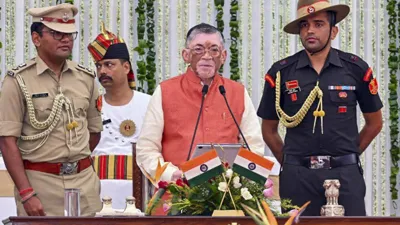 Santosh Kumar Gangwar Sworn in as 12th Governor of Jharkhand