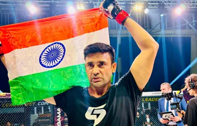 संग्राम सिंह का ऐतिहासिक MMA डेब्यू