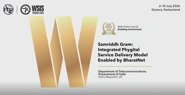 India's Samriddh Gram Wins WSIS Prize 2026 for Rural Digital Transformation