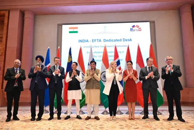 India and EFTA Launch Landmark Economic Collaboration Through India-EFTA Desk