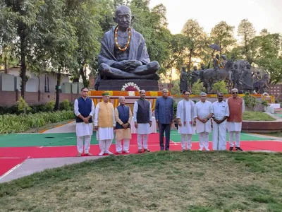 Inauguration of 'Prerna Sthal' at Parliament House Complex