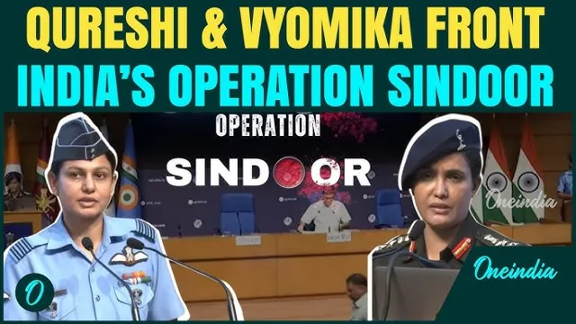 Colonel Sofia Qureshi Leads Press Briefing on Operation Sindoor