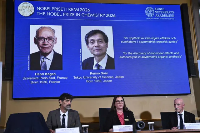 Henri B. Kagan and Kenso Soai Win 2026 Nobel Prize in Chemistry