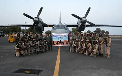 Indian Air Force's Sarang Team to Shine at Inaugural Egypt International Airshow