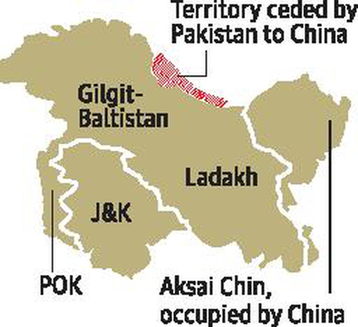 What is Ladakh’s demand on Gilgit-Baltistan?