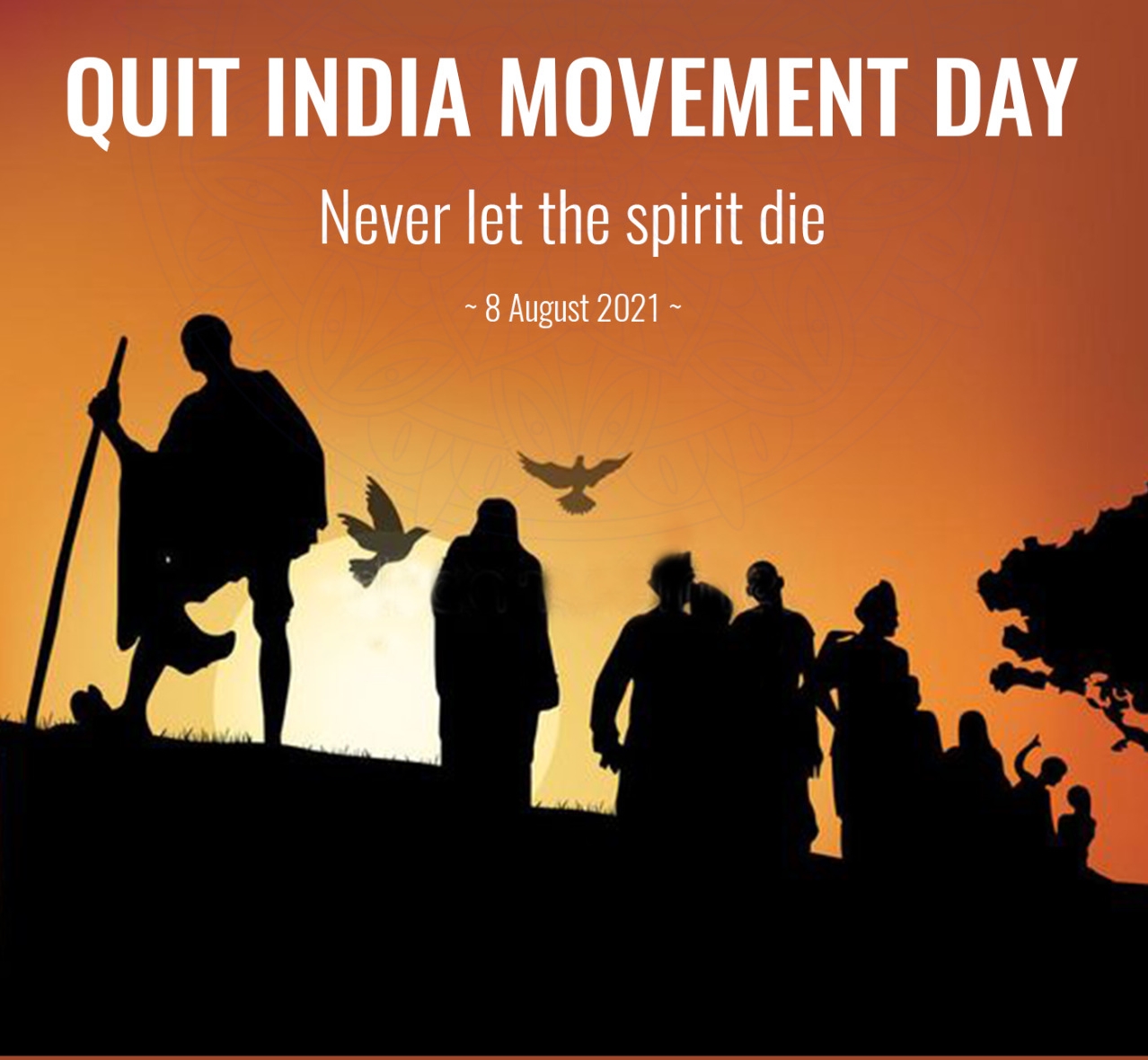 79th anniversary of Quit India movement