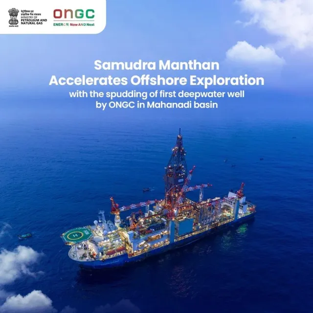 ONGC Discovers Gas in Mahanadi Basin's Deepwater