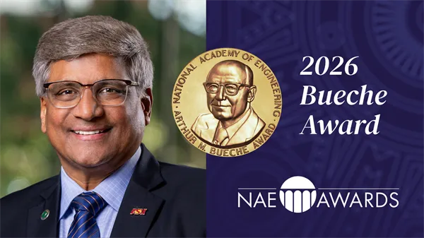 Sethuraman Panchanathan Receives 2026 Arthur M. Bueche Award